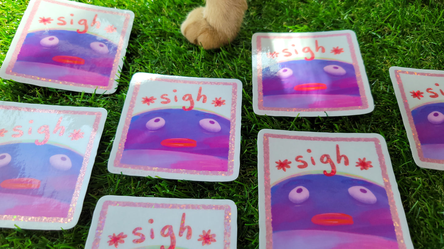 π‘ *sigh* sticker π‘