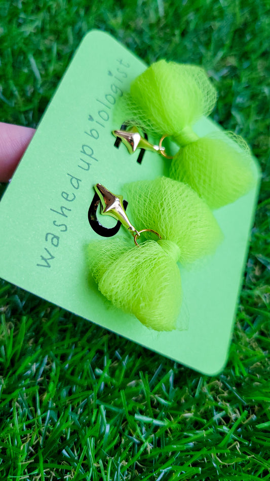 🍋🟩 lime tulle bows 🍋🟩
