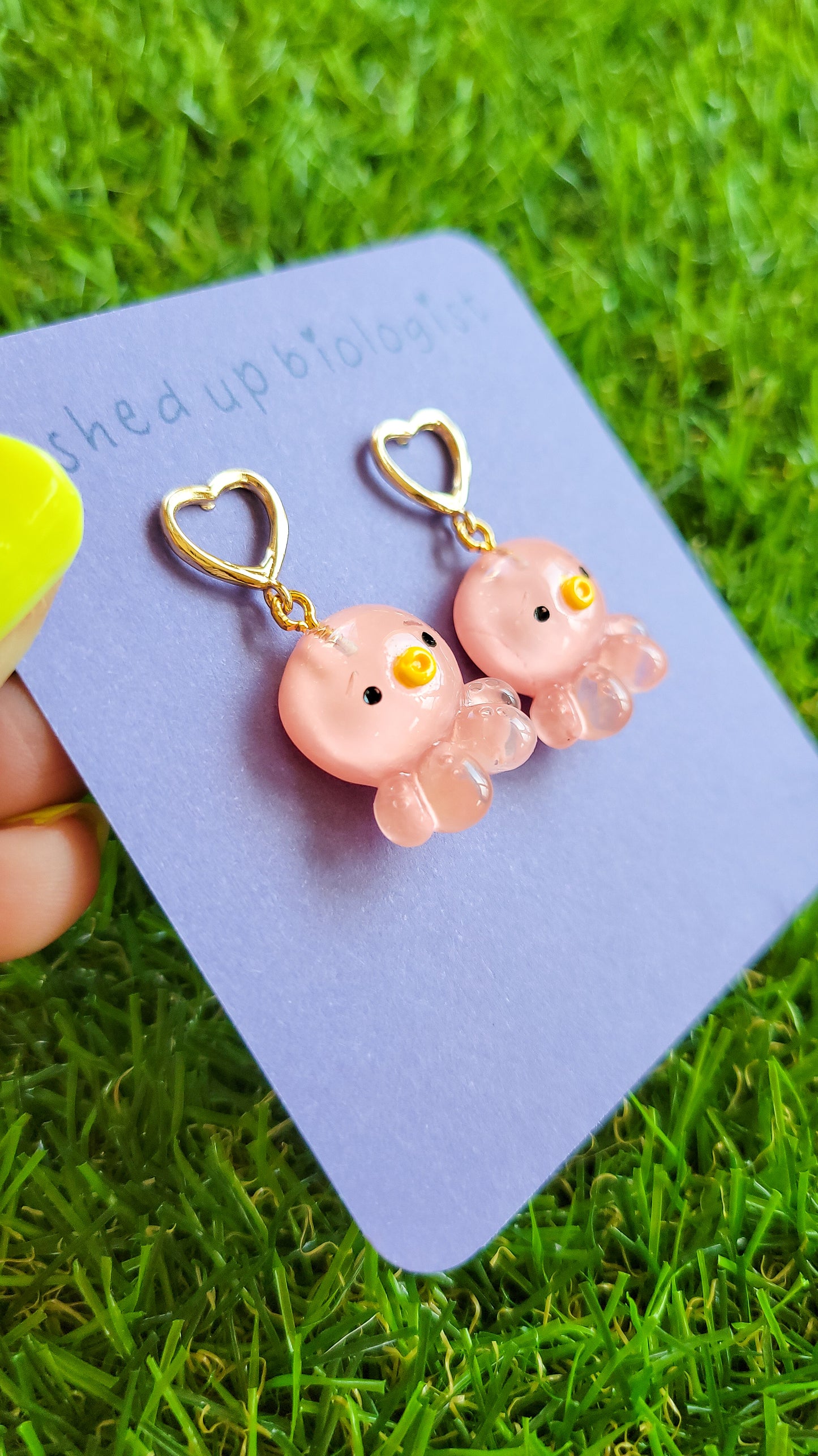 kawaii pink octopus