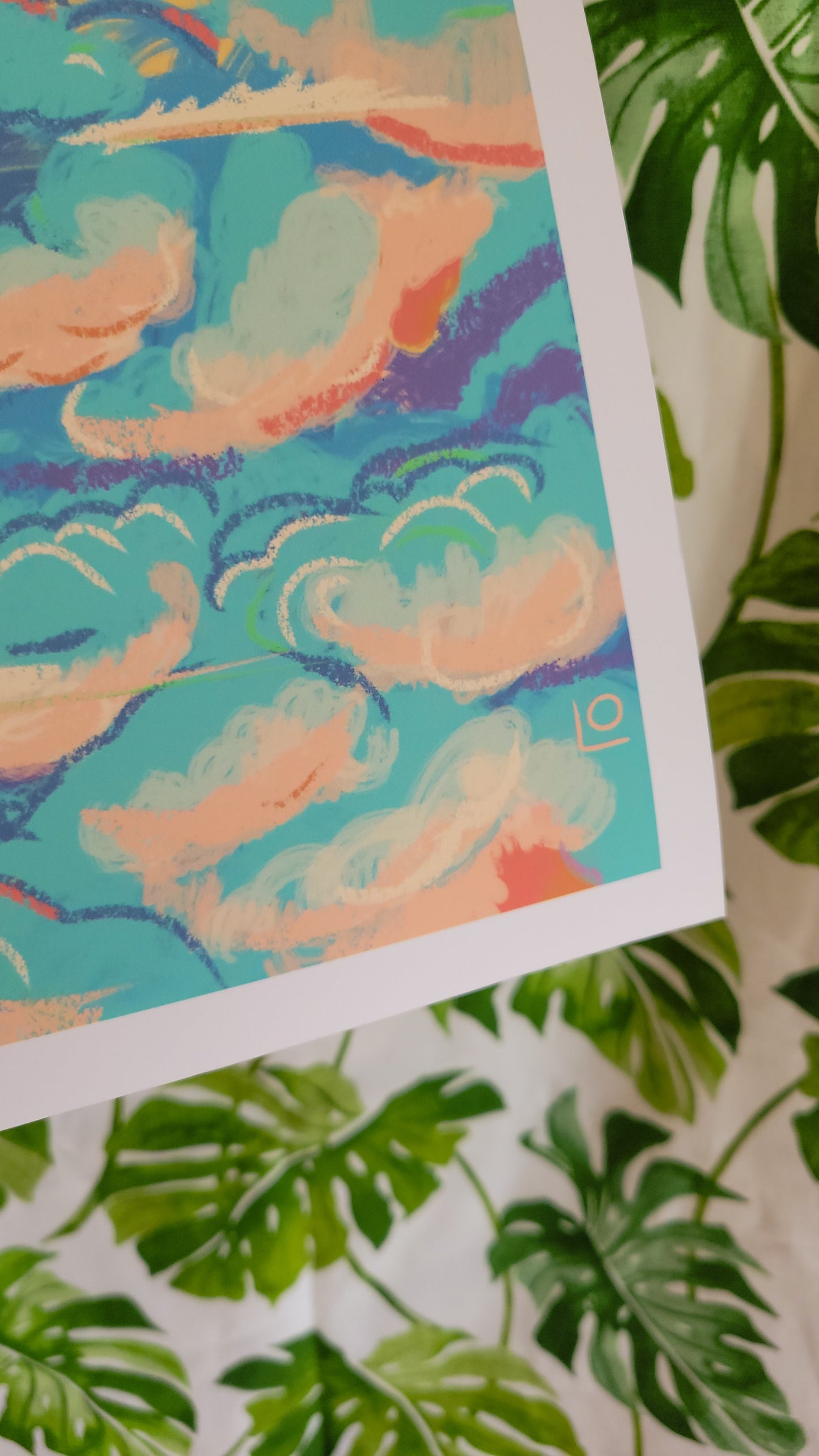 cotton candy clouds