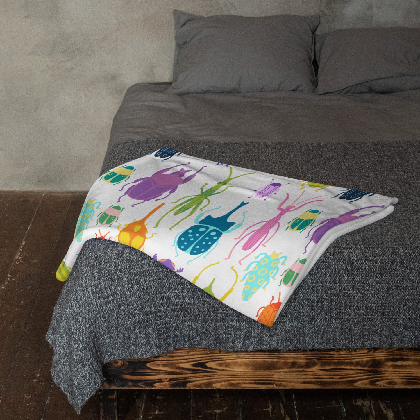 bugs throw blanket
