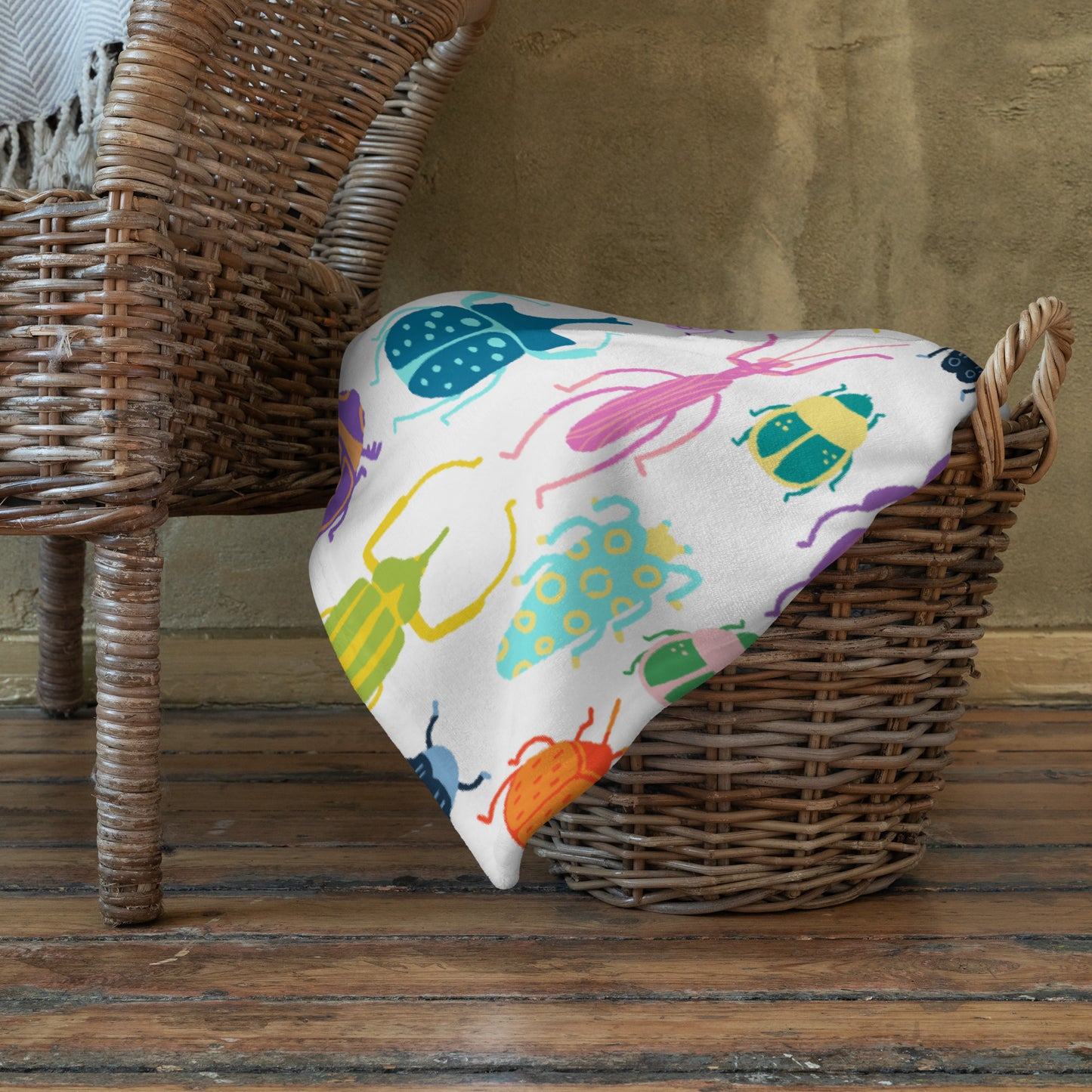 bugs throw blanket