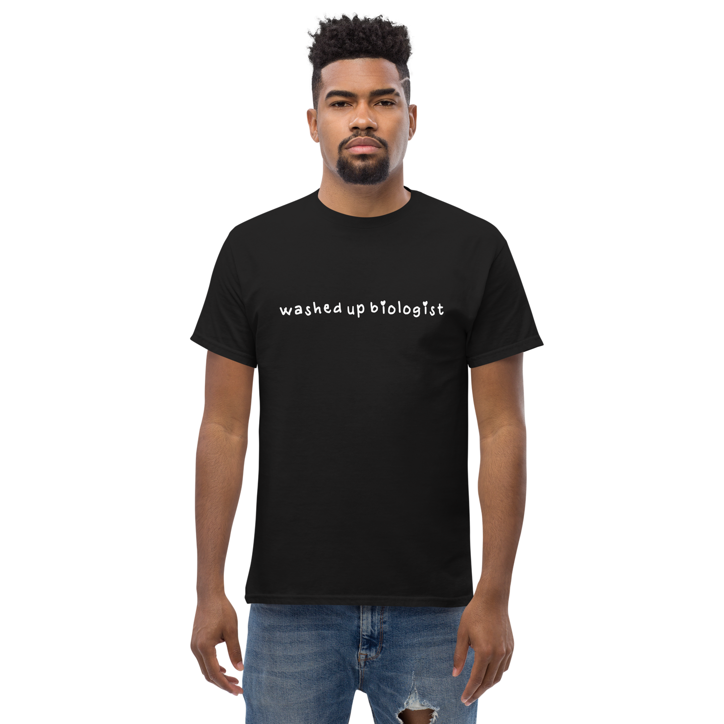 washed up biologist tee