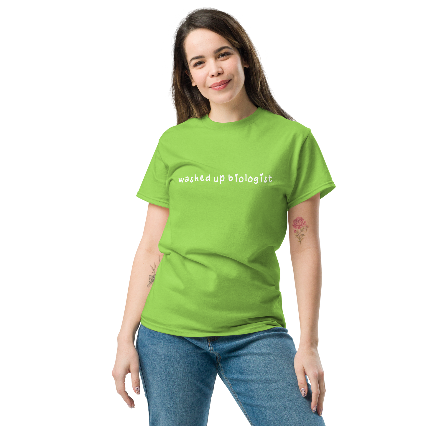 washed up biologist tee