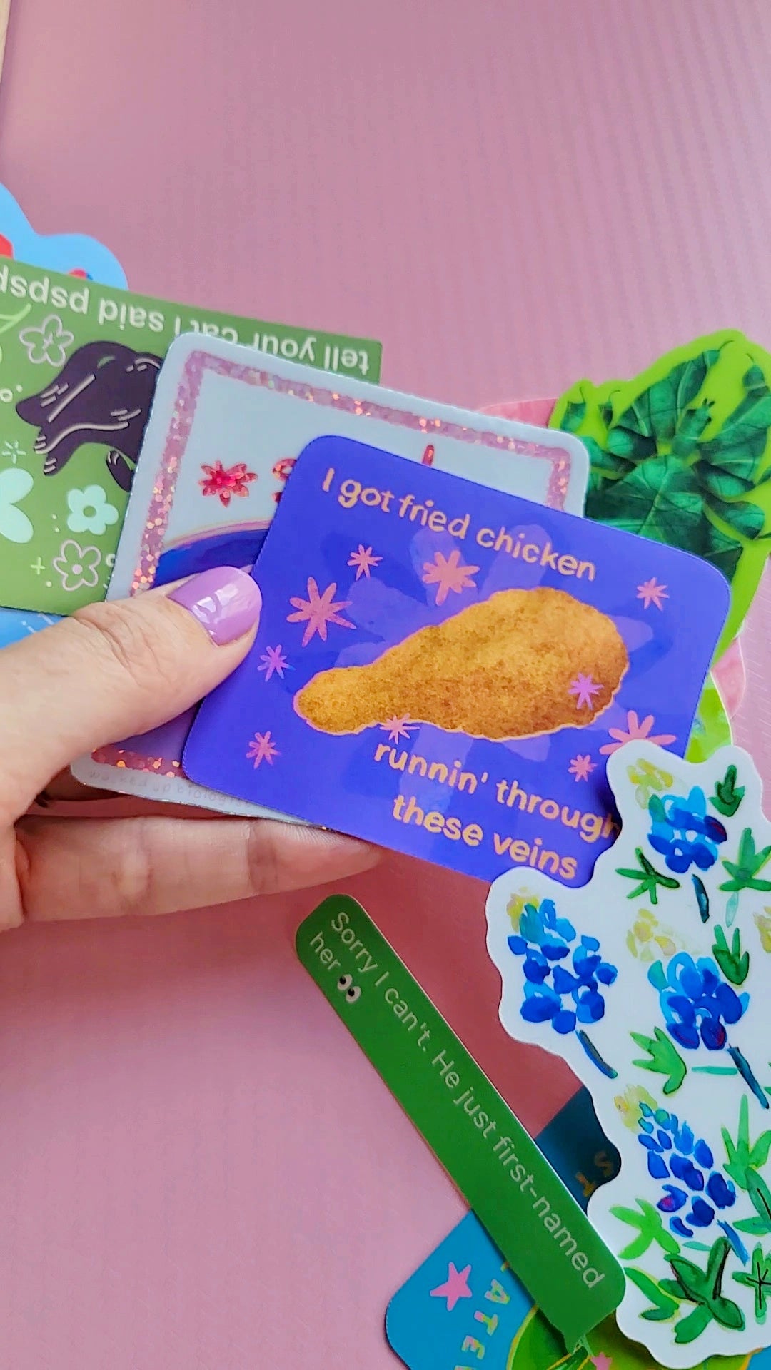 big ole build your own sticker pack (10 in a bundle)