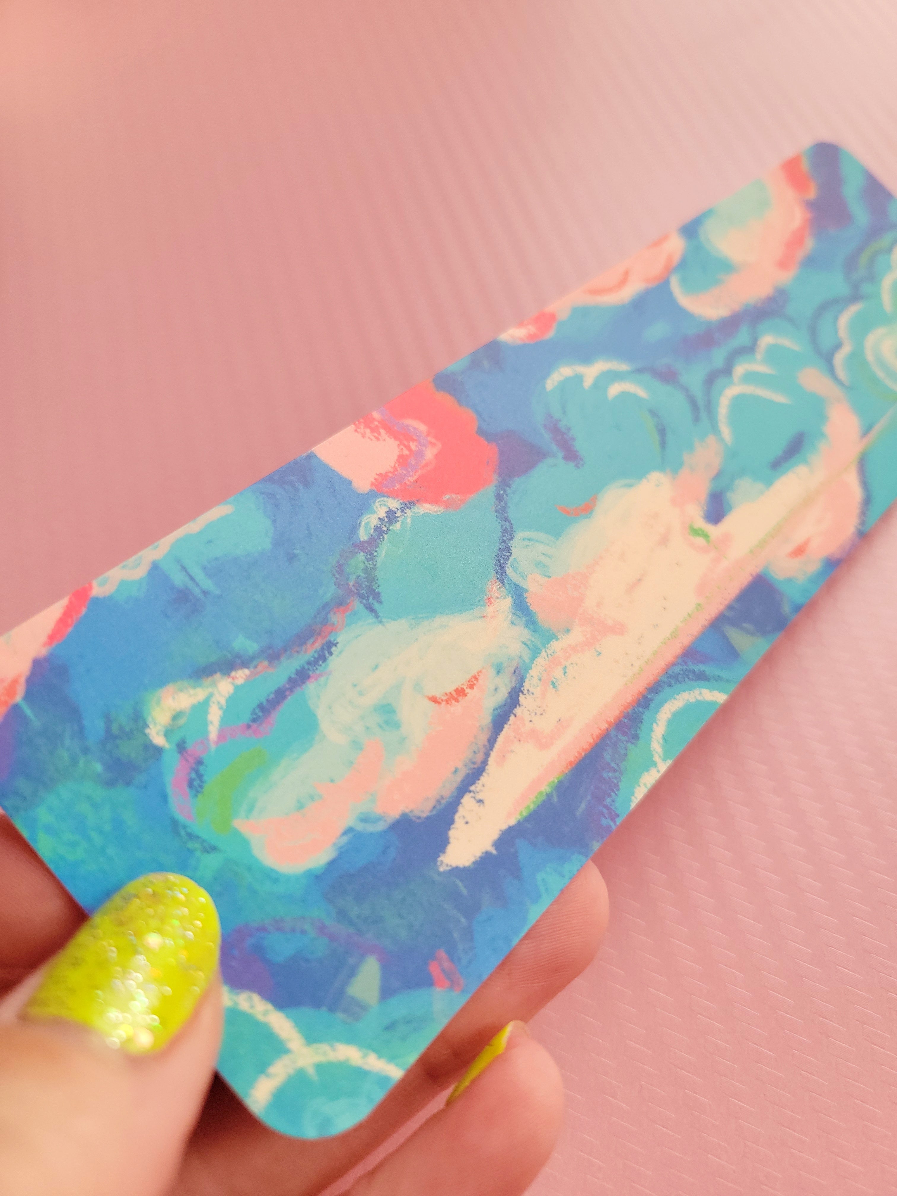 ☁️ cotton candy clouds bookmark ☁️