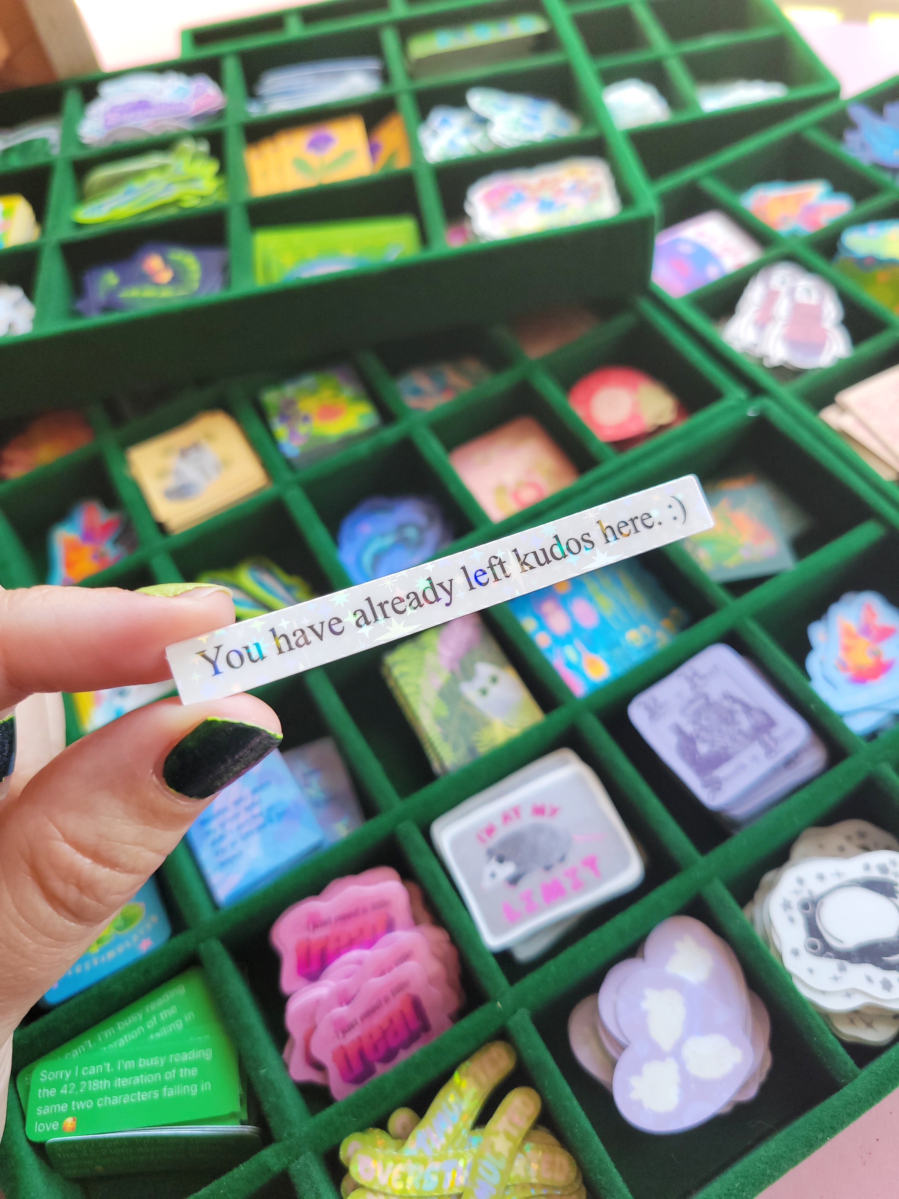 build your own pack of mini stickers