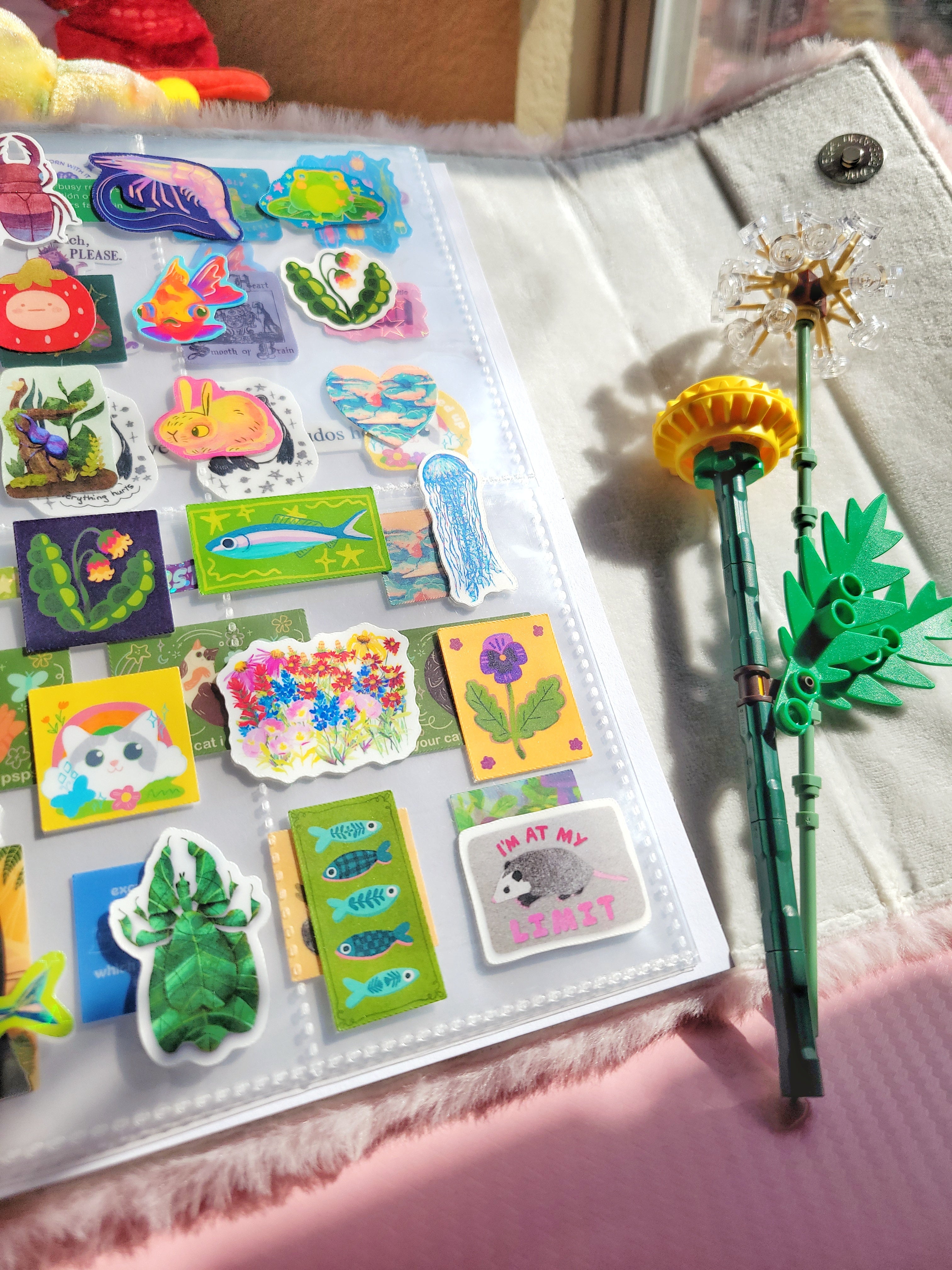 build your own pack of mini stickers