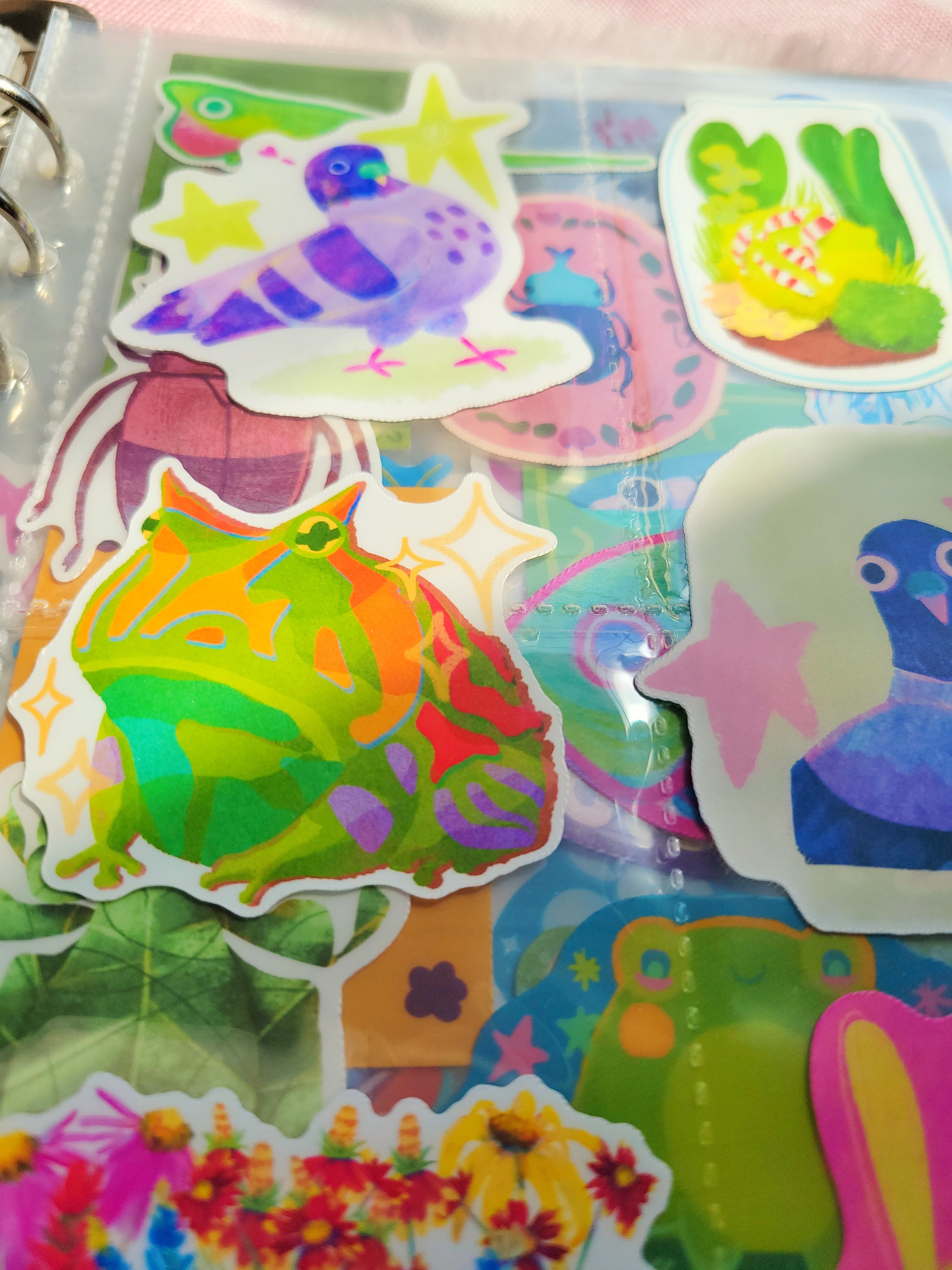 build your own pack of weatherproof vinyl stickers
