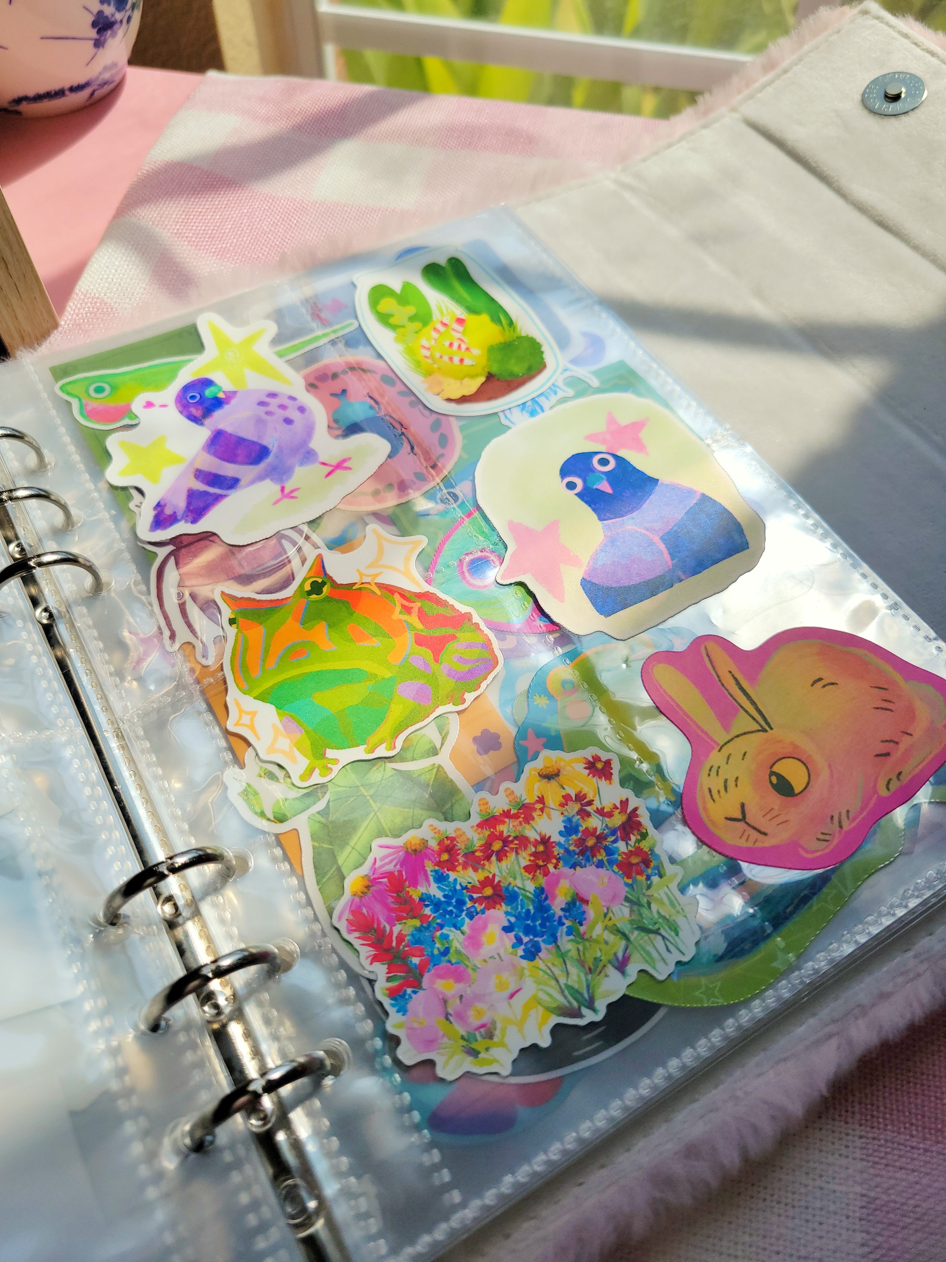 build your own pack of weatherproof vinyl stickers