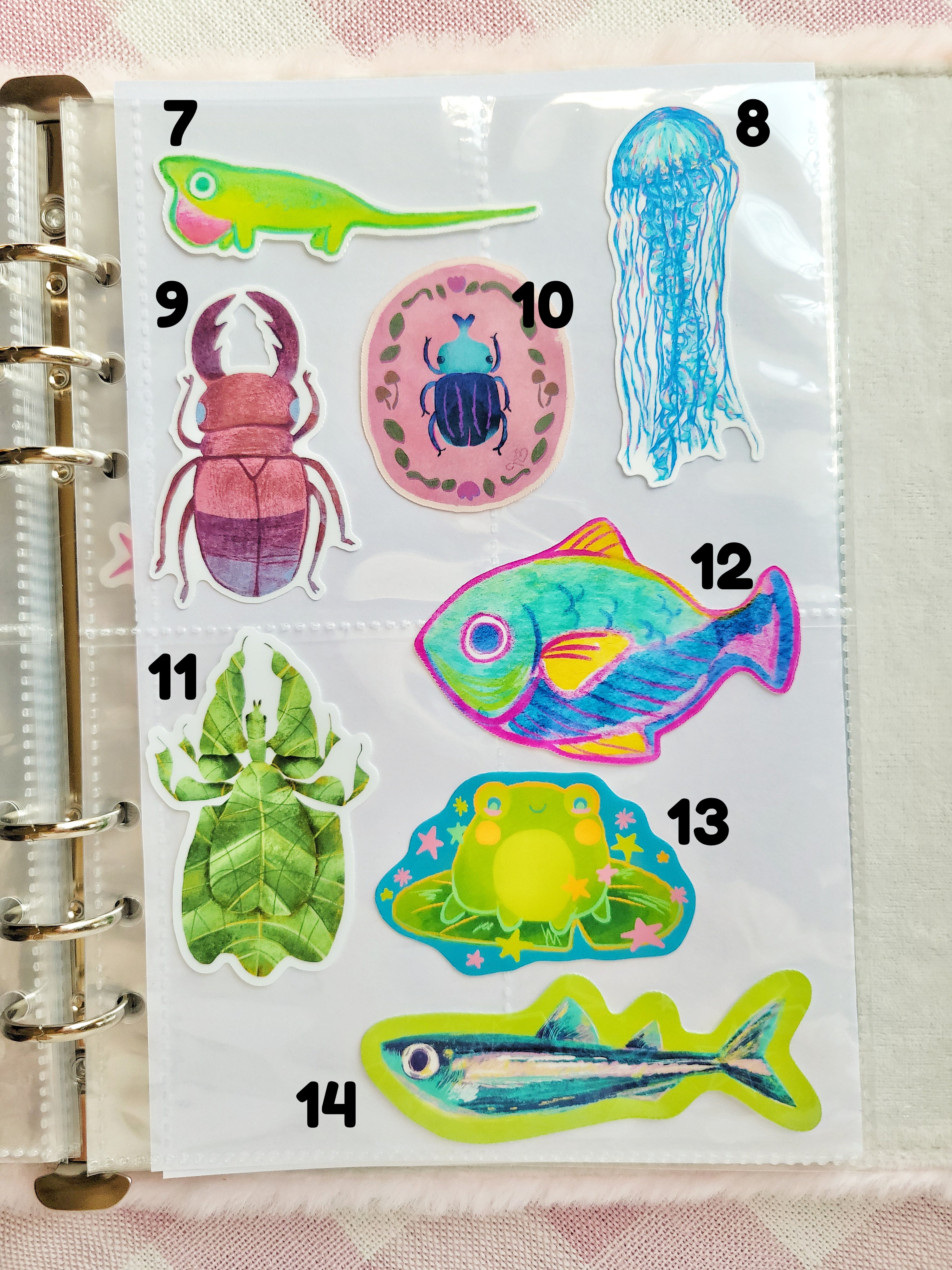 build your own pack of weatherproof vinyl stickers