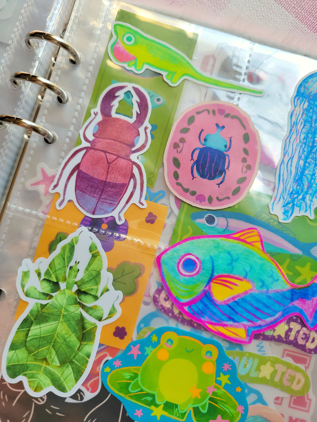 build your own pack of weatherproof vinyl stickers