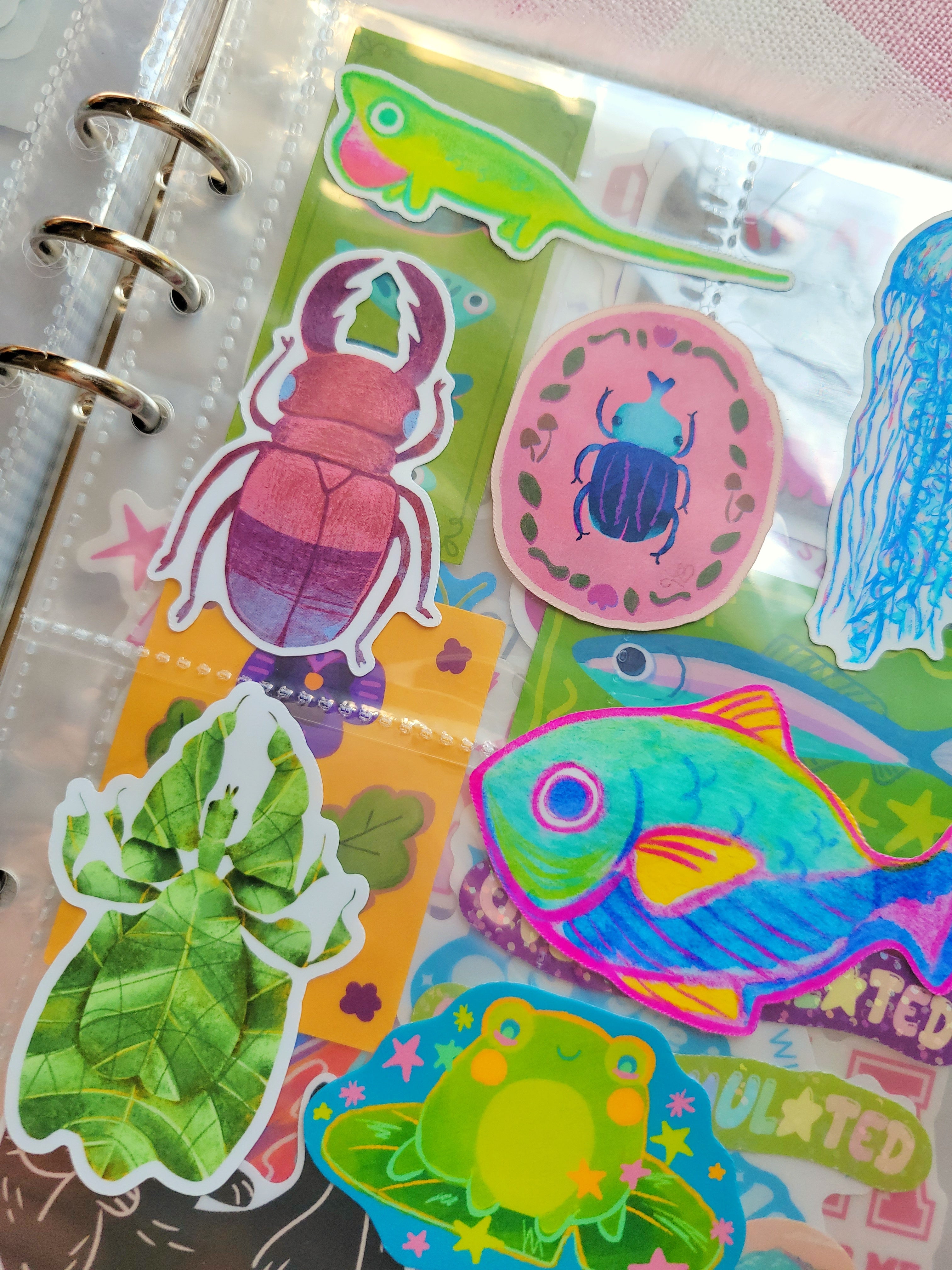 build your own pack of weatherproof vinyl stickers