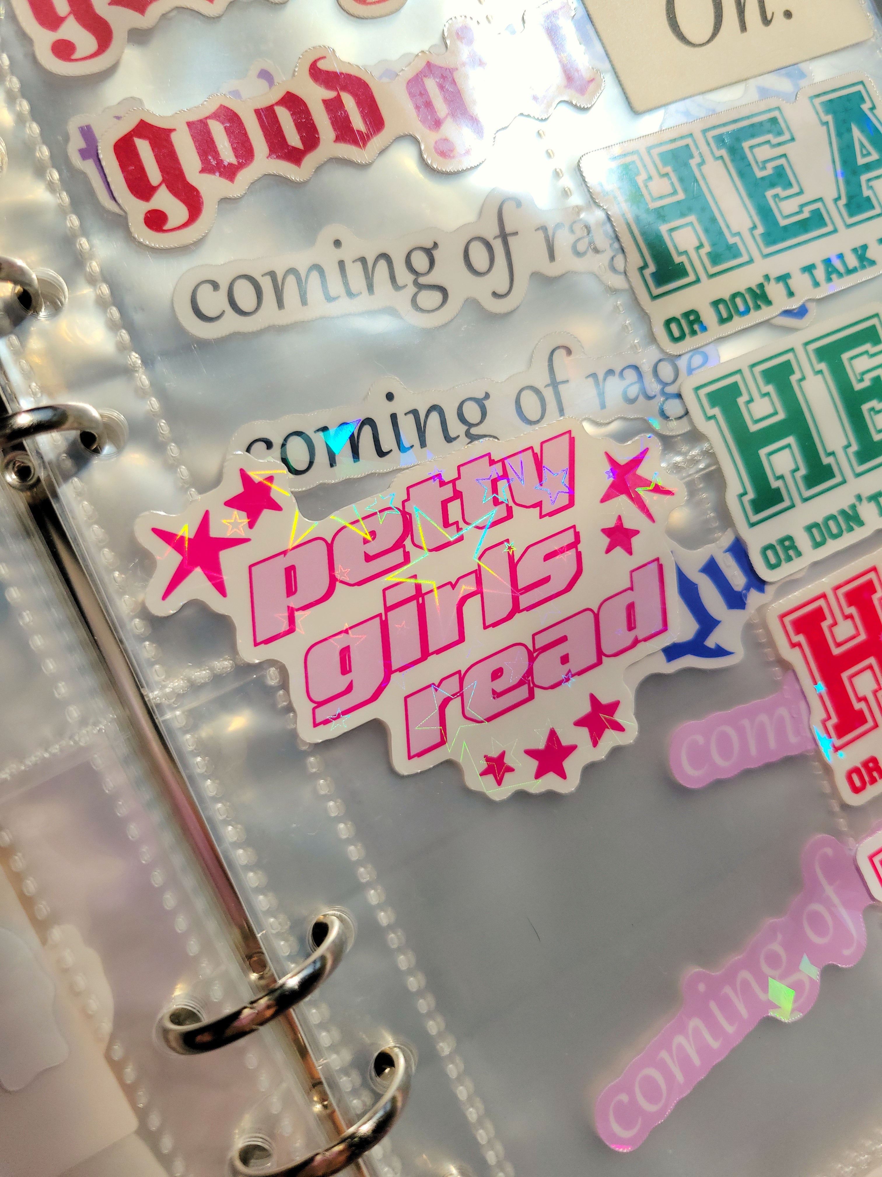 build your own pack of weatherproof vinyl stickers