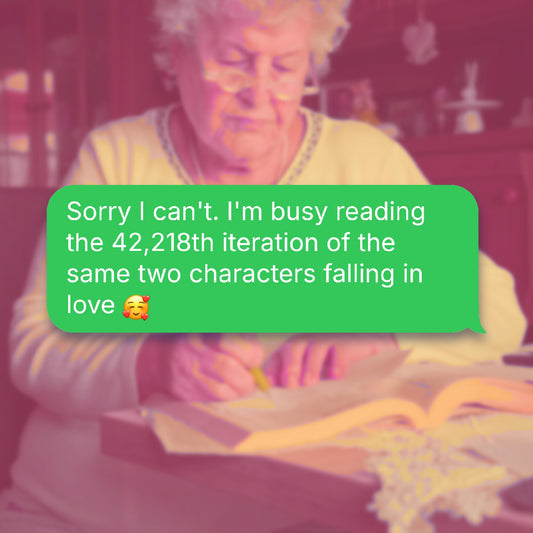 Sorry I can't. I'm busy reading matte sticker