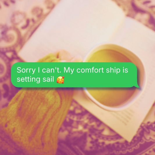 Sorry I can't. My comfort ship is setting sail. matte sticker