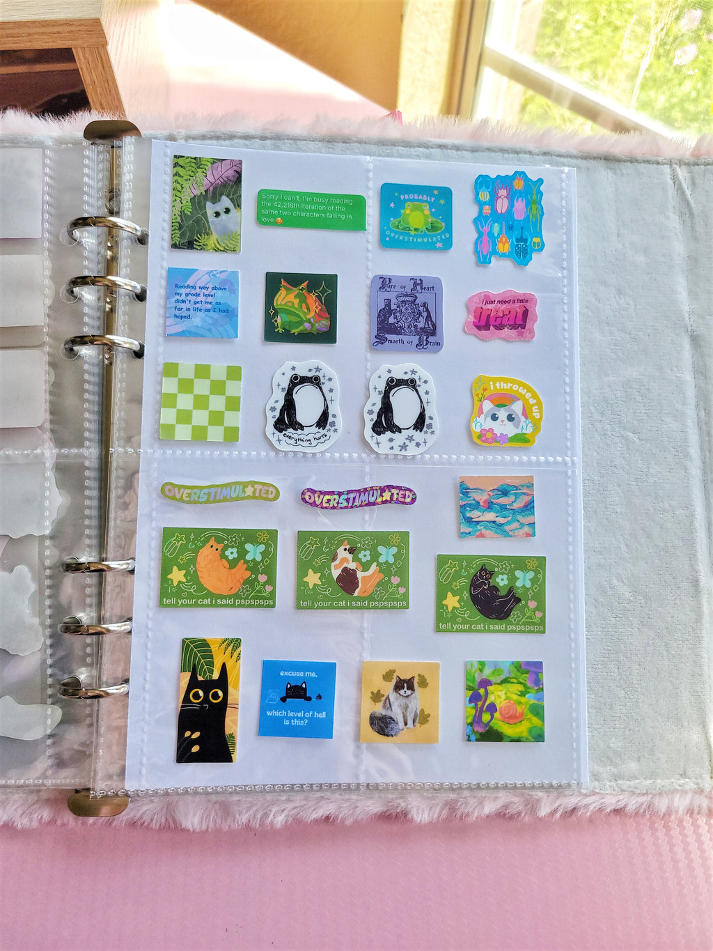 build your own pack of mini stickers