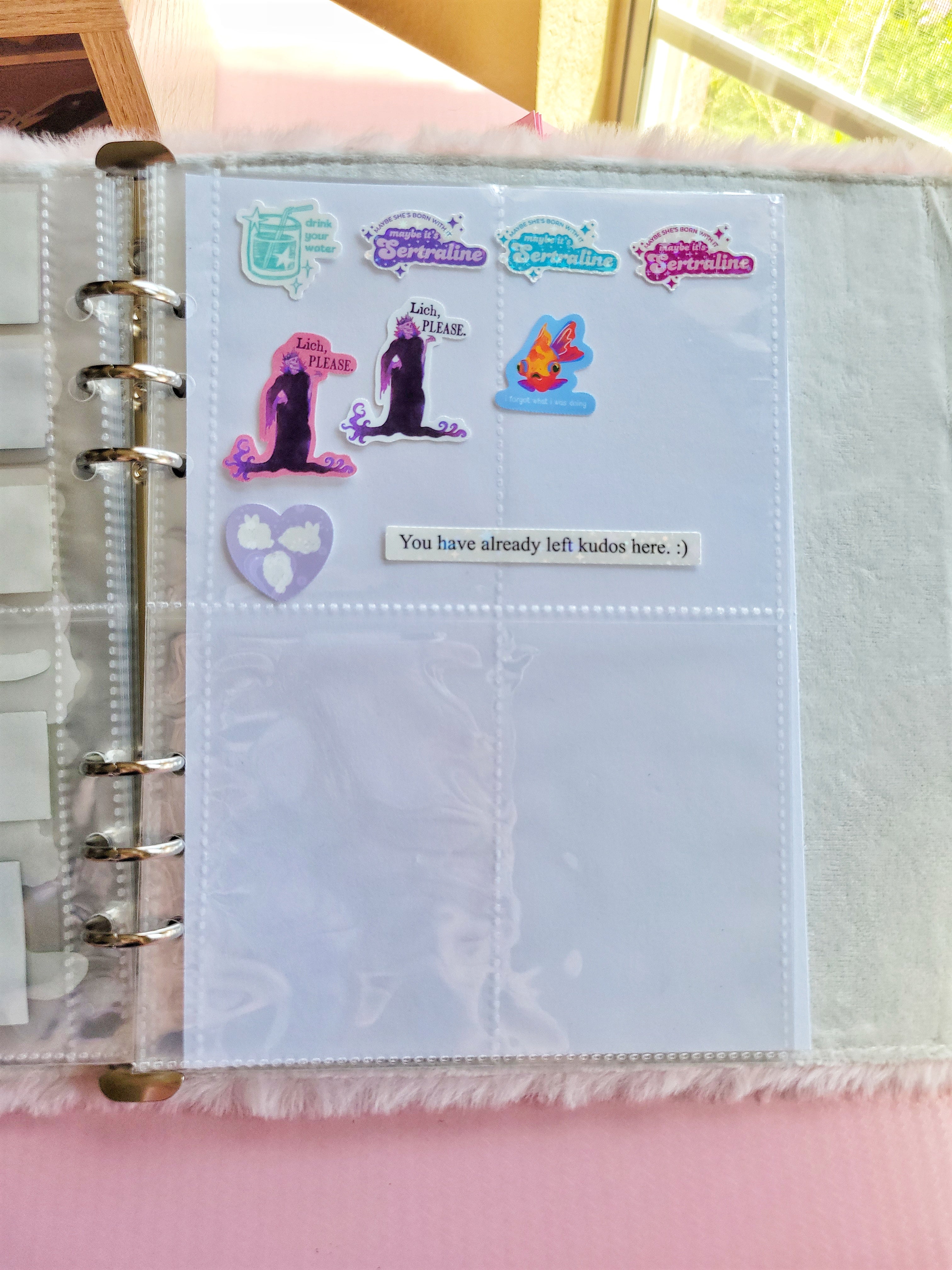 build your own pack of mini stickers