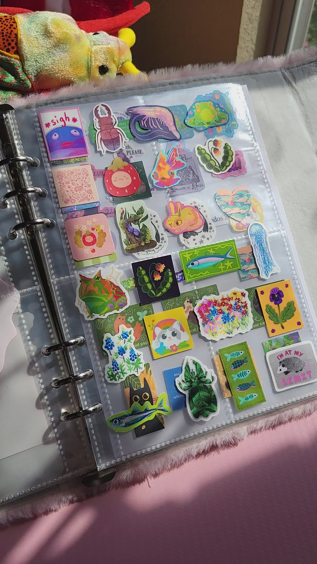 build your own pack of mini stickers