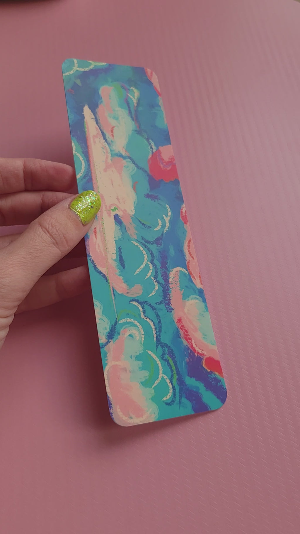 ☁️ cotton candy clouds bookmark ☁️