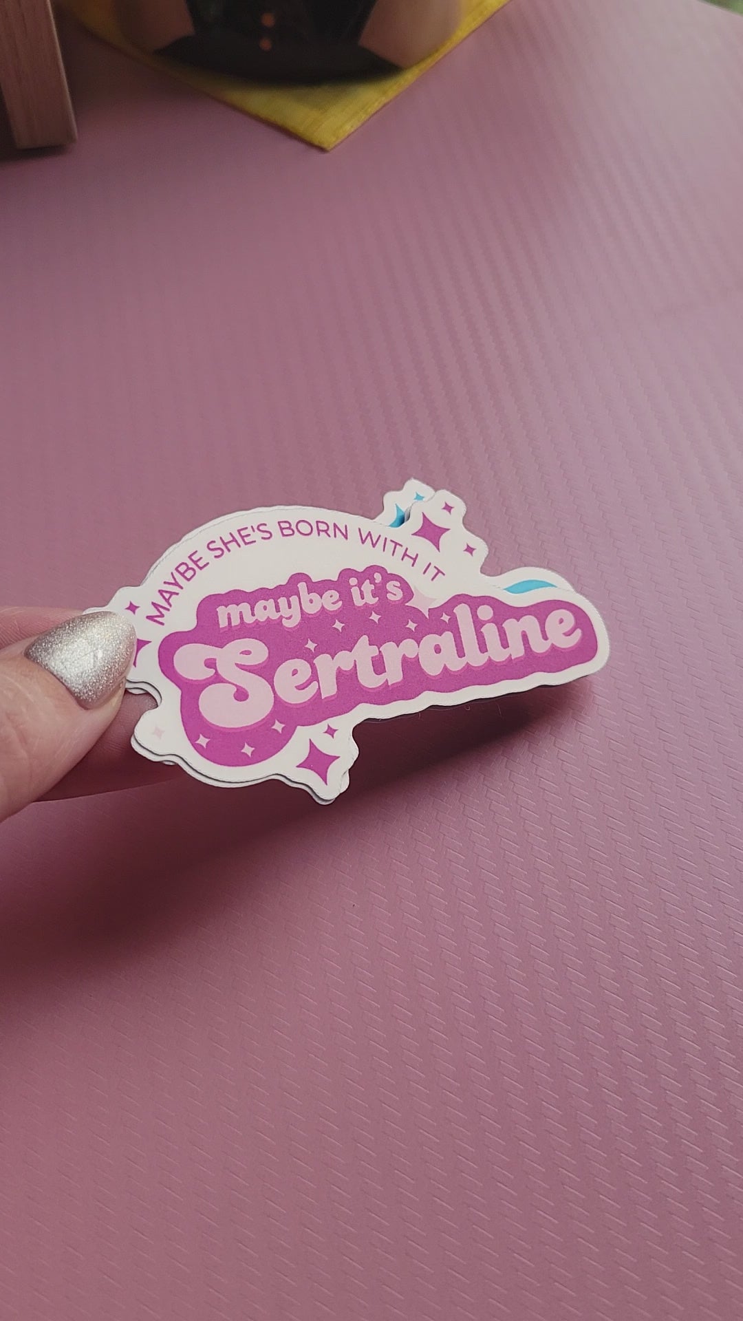 💊 maybe it's sertraline vinyl sticker 💊