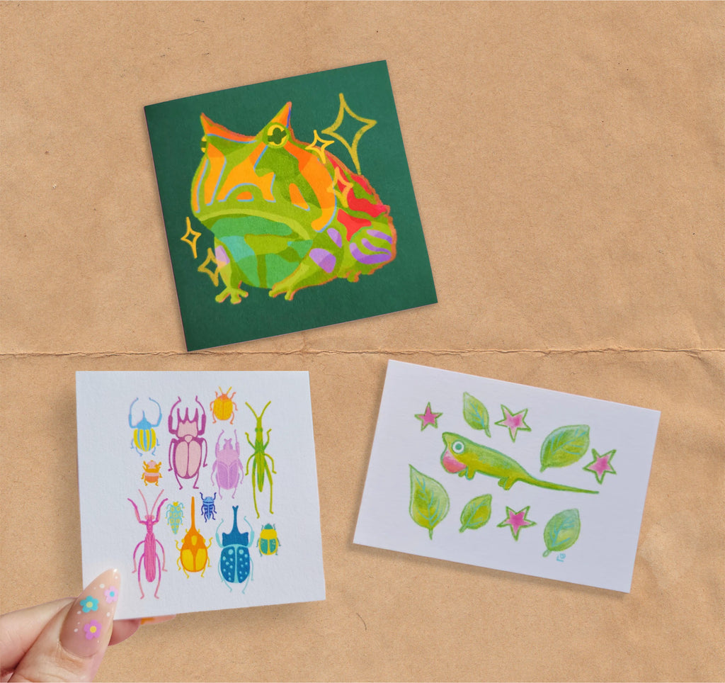 pick three mini archival art prints bundle