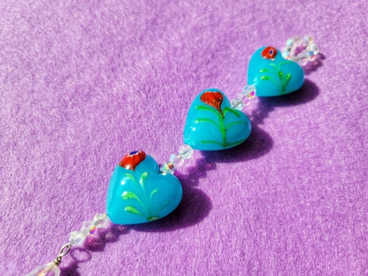 ☀️ blue hearts suncatcher ☀️