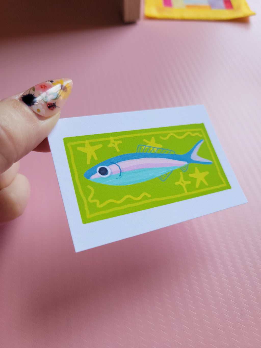 tuna mini archival art print