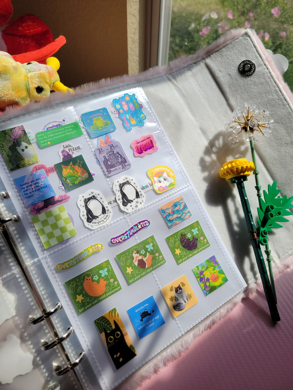 build your own pack of mini stickers