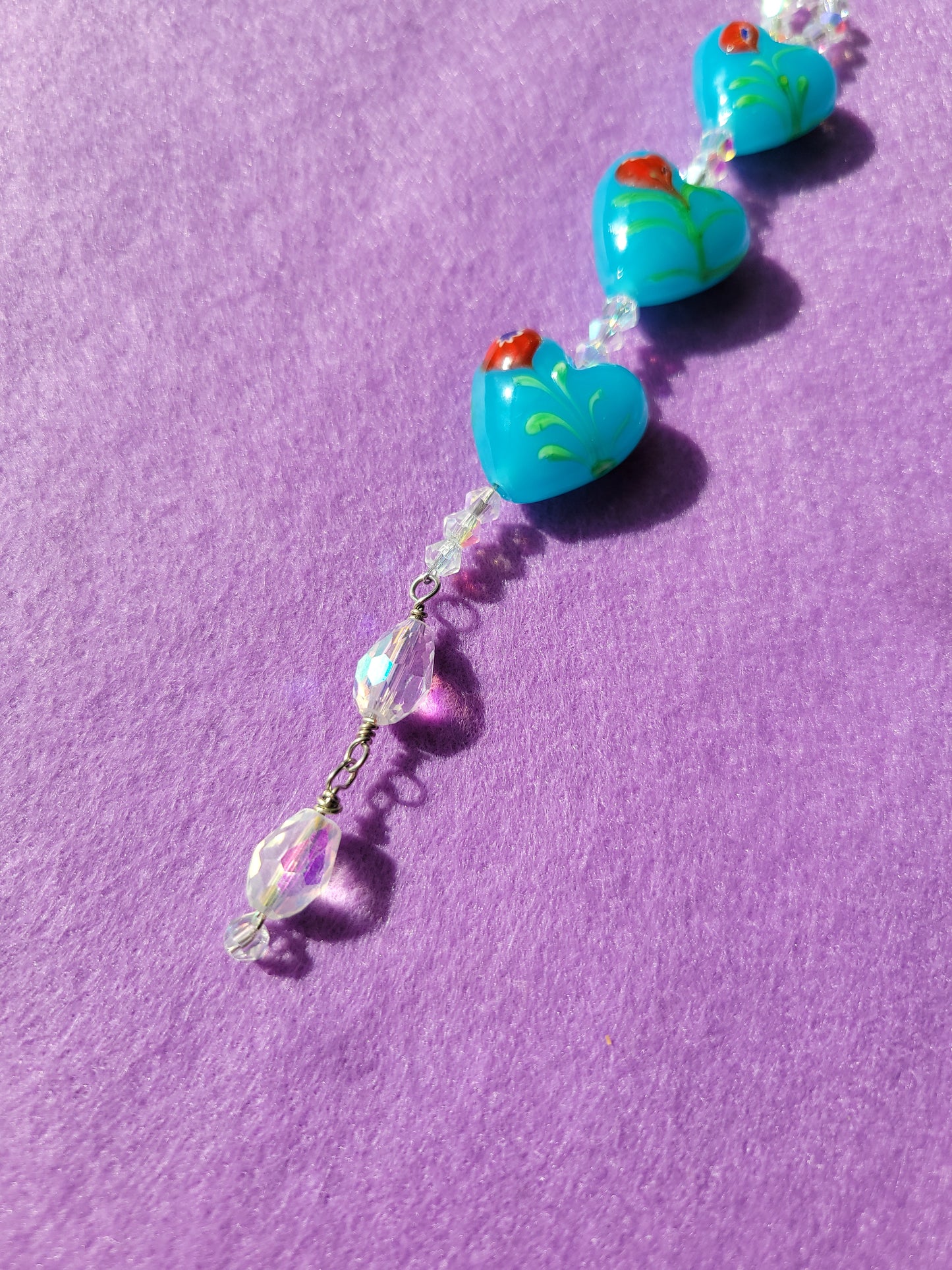☀️ blue hearts suncatcher ☀️