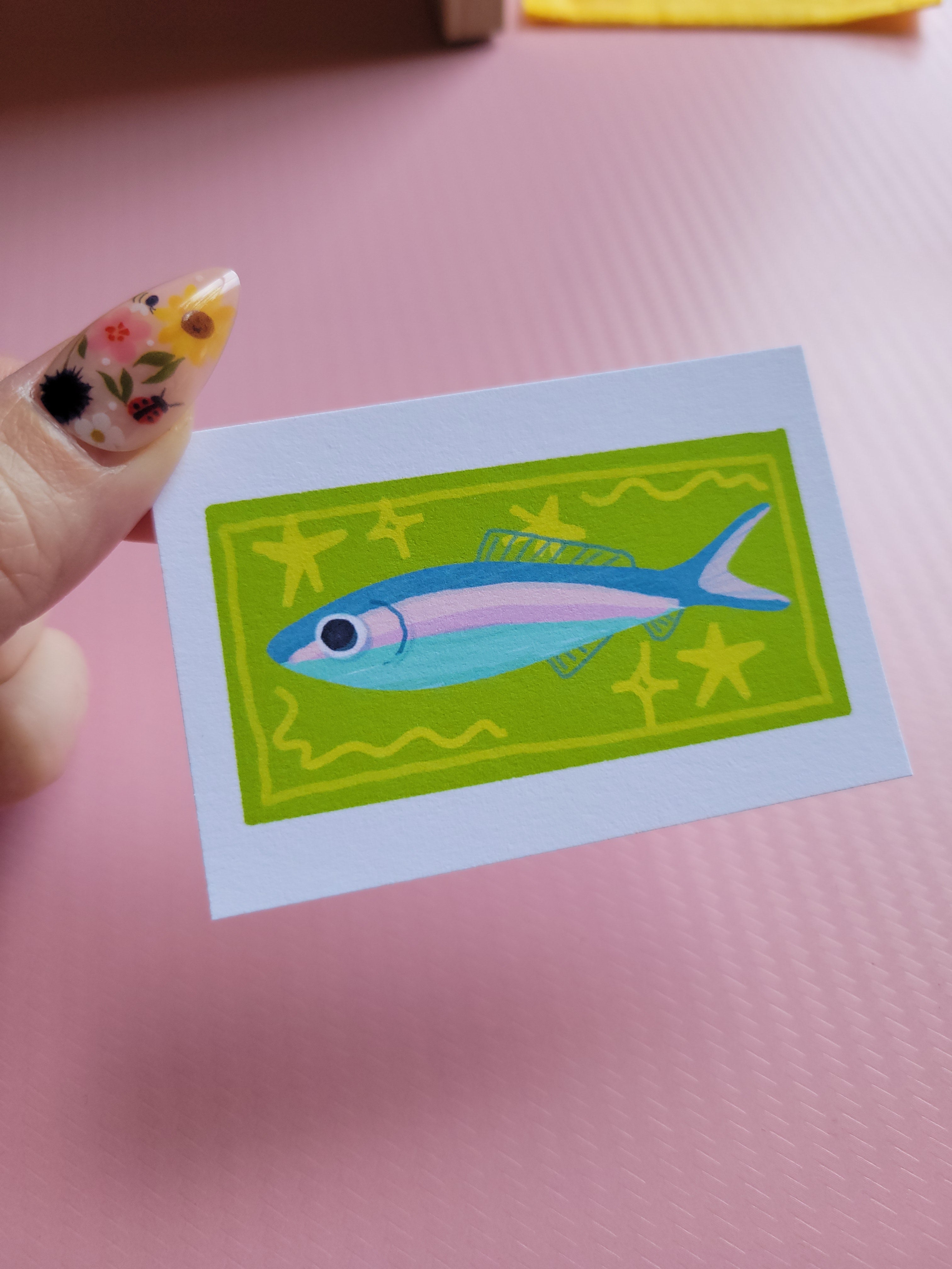 tuna mini archival art print