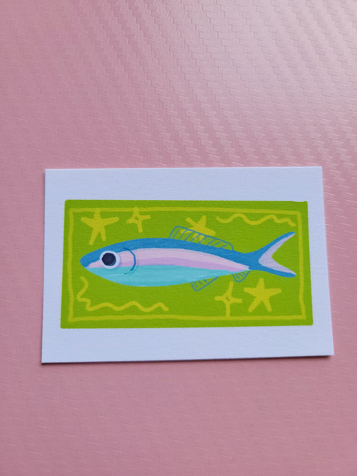 tuna mini archival art print