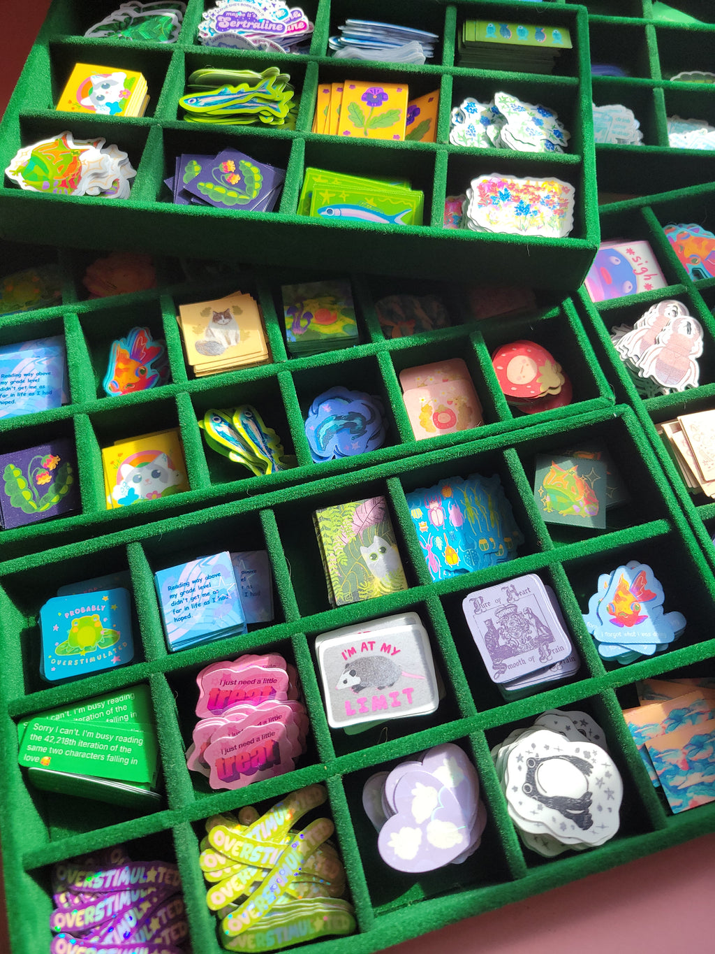 build your own pack of mini stickers
