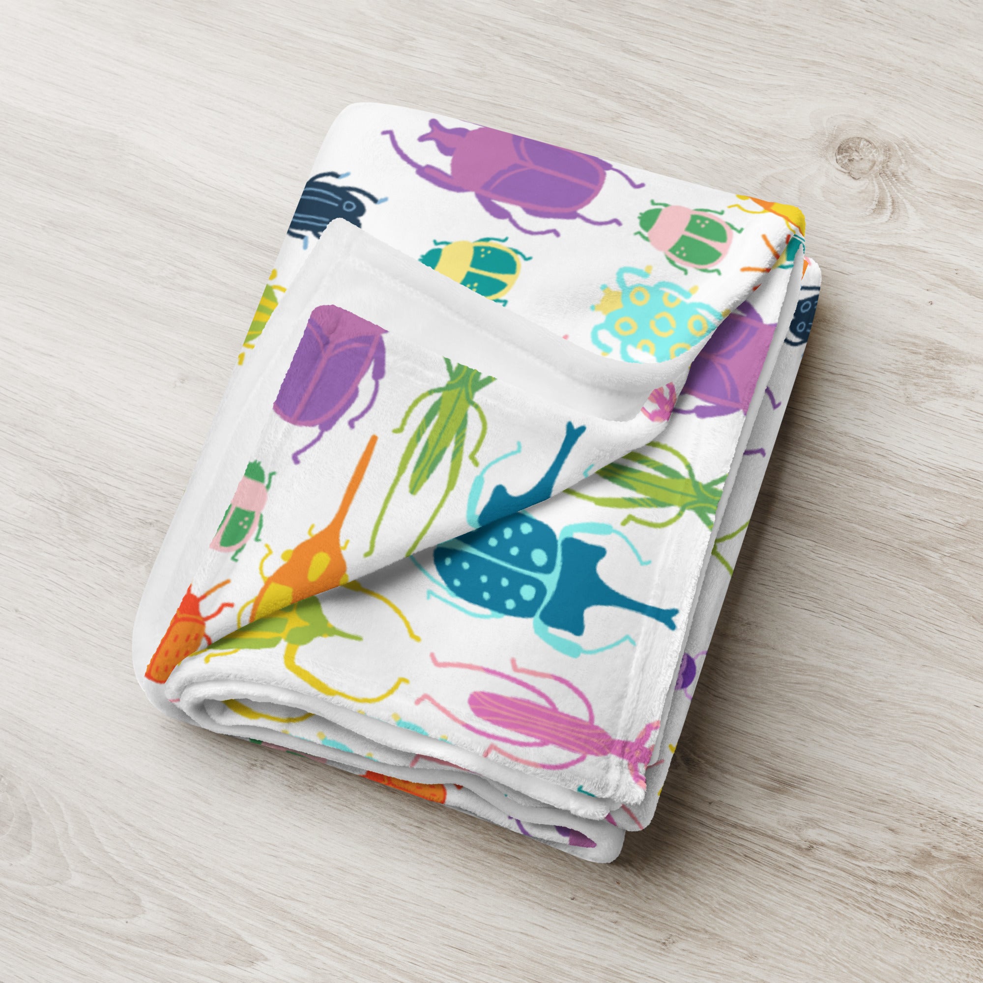 bugs throw blanket